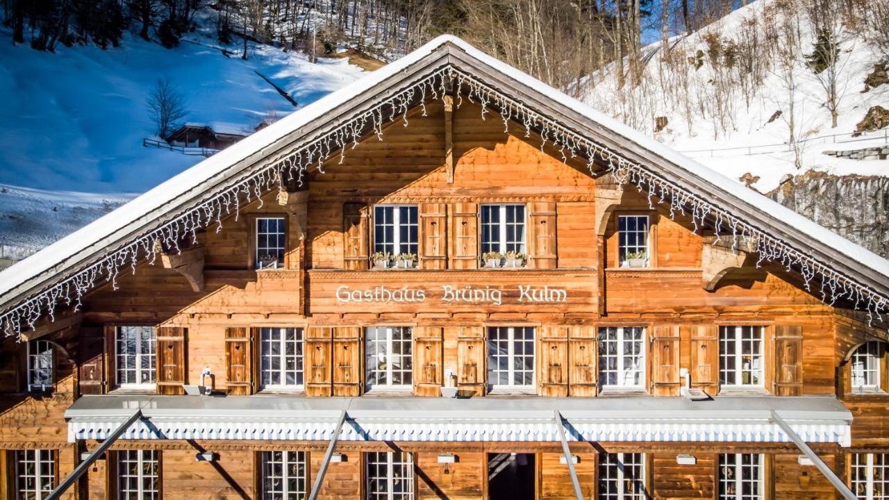 Gasthaus Brunig Kulm Hotel Brunig Pass Exterior photo